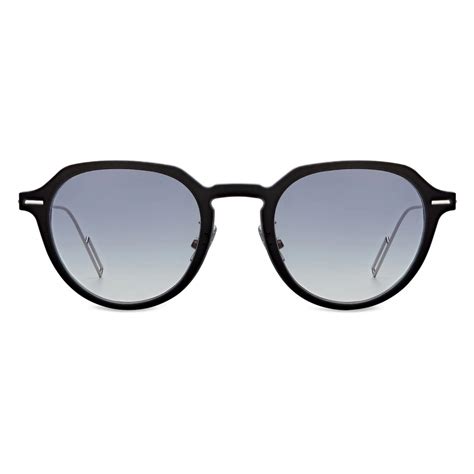 DiorDisappear1 Black Matte Pantos Sunglasses 